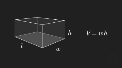 Volume of Rectangular Prism Formula